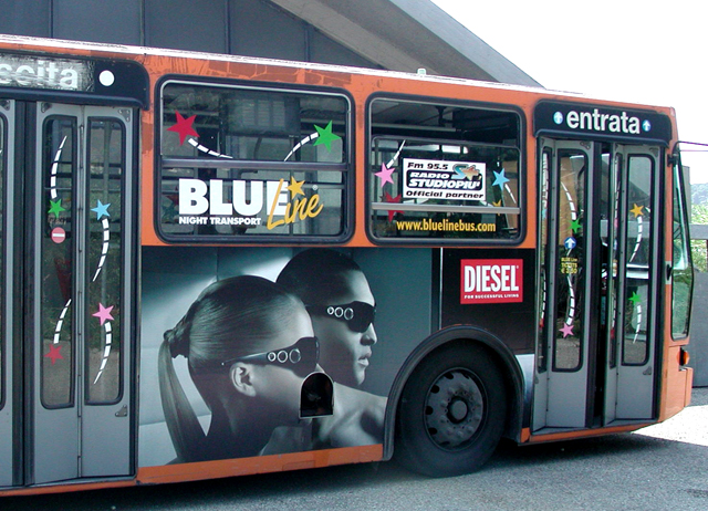 Autobus DIESEL/Blue Line - Clicca l'immagine per chiudere